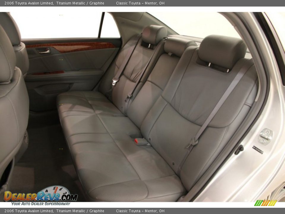 2006 Toyota Avalon Limited Titanium Metallic / Graphite Photo #27