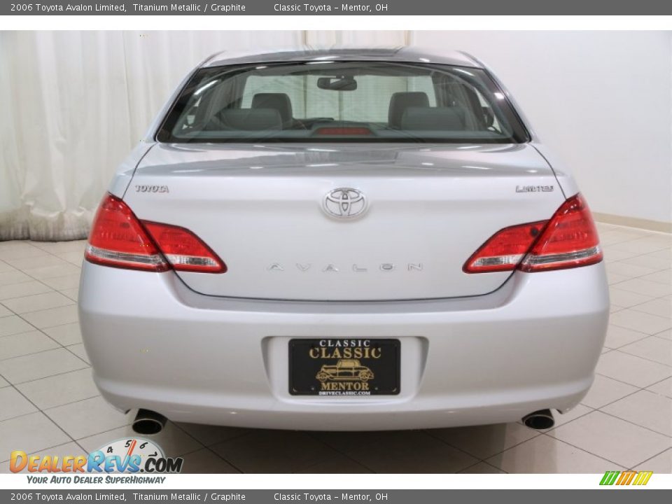 2006 Toyota Avalon Limited Titanium Metallic / Graphite Photo #28