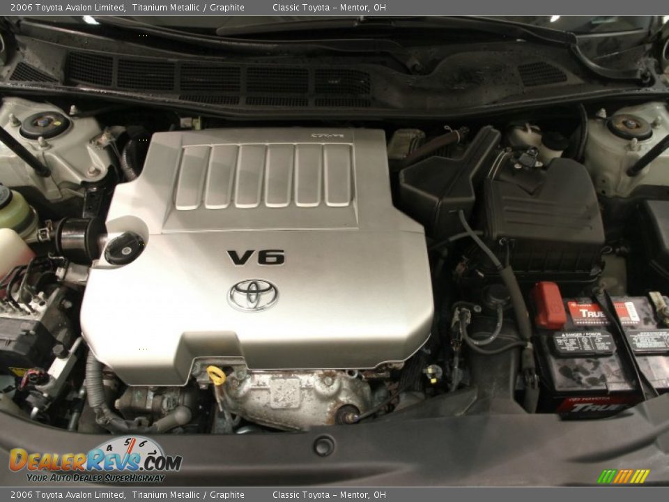 2006 Toyota Avalon Limited Titanium Metallic / Graphite Photo #29