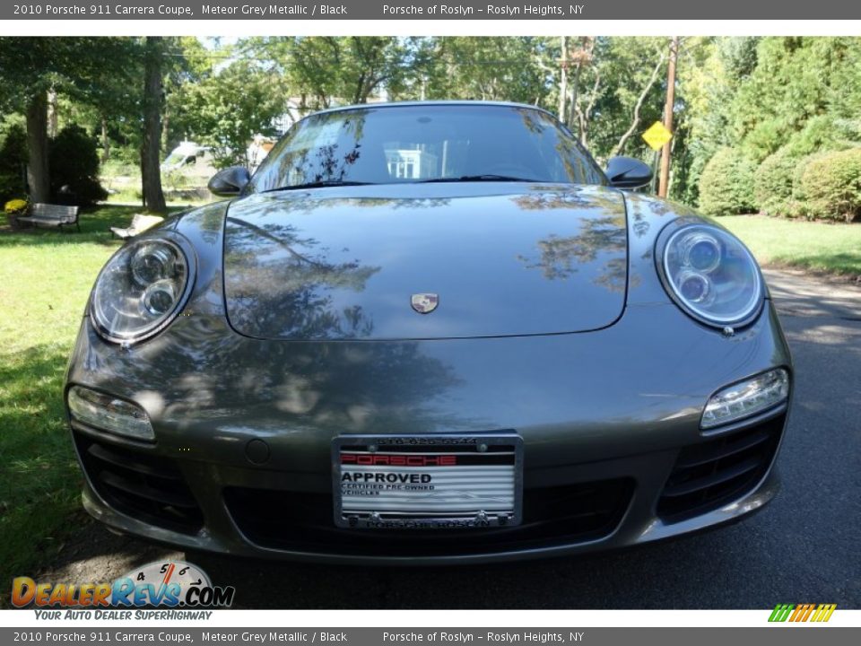 2010 Porsche 911 Carrera Coupe Meteor Grey Metallic / Black Photo #2