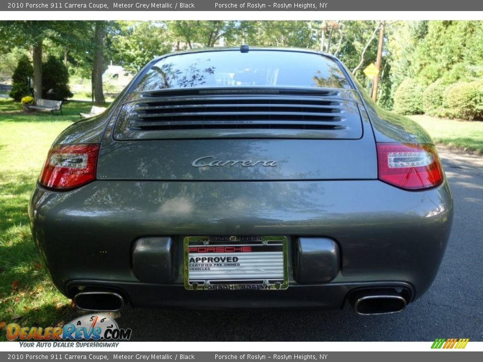 2010 Porsche 911 Carrera Coupe Meteor Grey Metallic / Black Photo #5