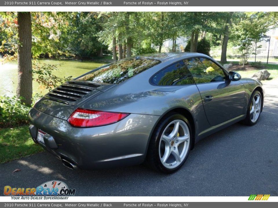2010 Porsche 911 Carrera Coupe Meteor Grey Metallic / Black Photo #6