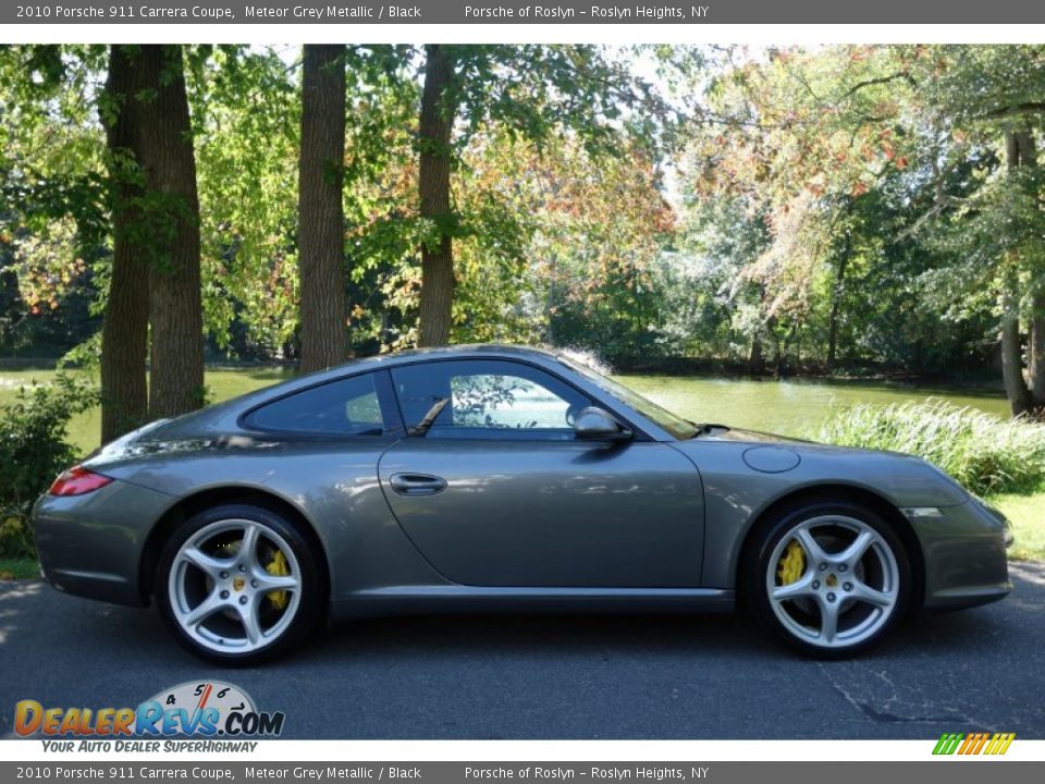 2010 Porsche 911 Carrera Coupe Meteor Grey Metallic / Black Photo #7
