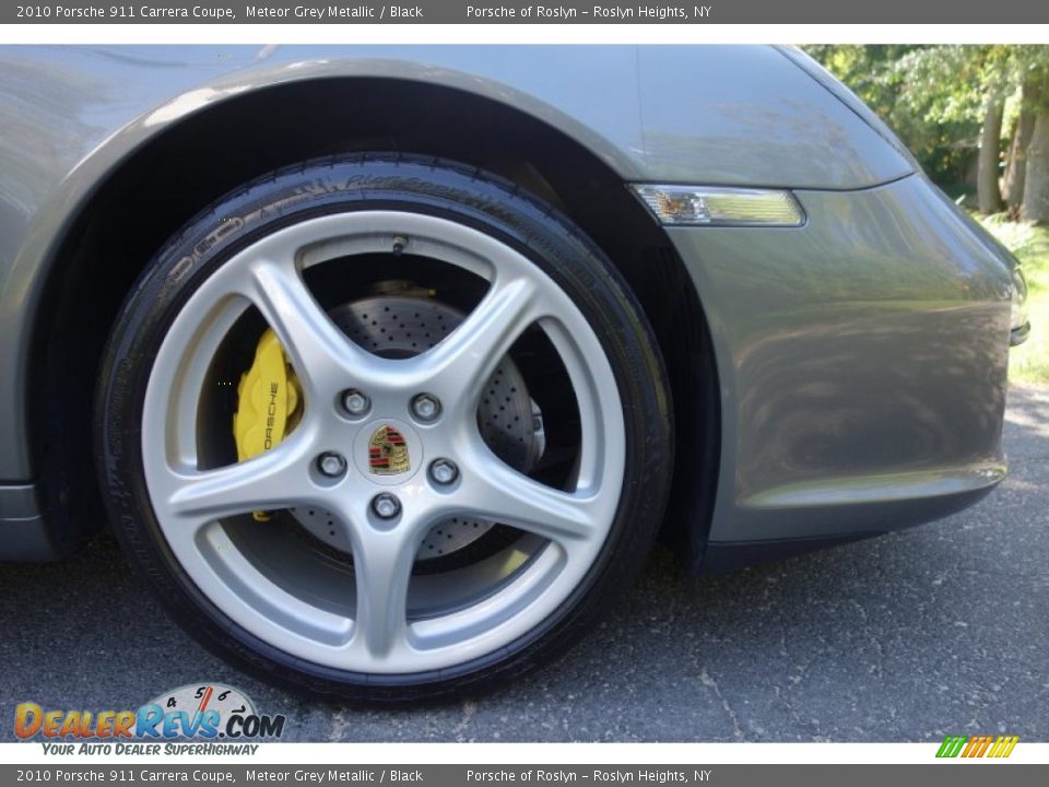2010 Porsche 911 Carrera Coupe Meteor Grey Metallic / Black Photo #9