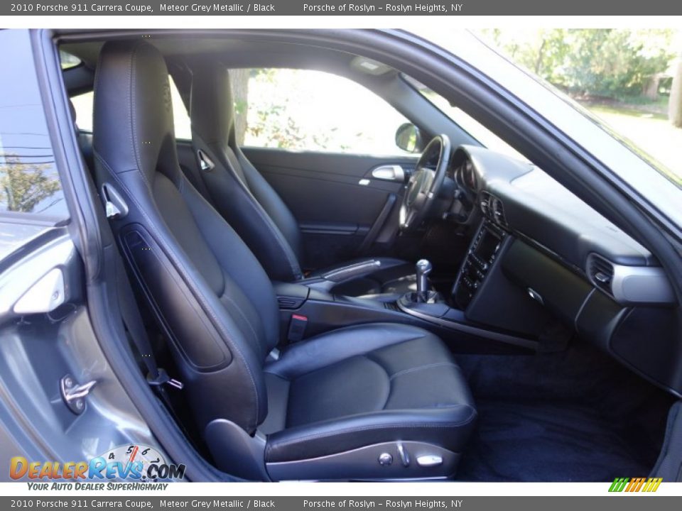 2010 Porsche 911 Carrera Coupe Meteor Grey Metallic / Black Photo #13