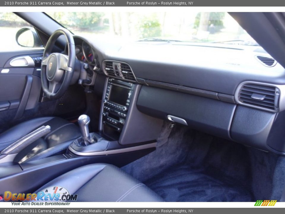 2010 Porsche 911 Carrera Coupe Meteor Grey Metallic / Black Photo #14
