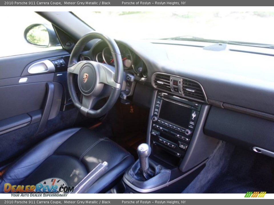 2010 Porsche 911 Carrera Coupe Meteor Grey Metallic / Black Photo #15