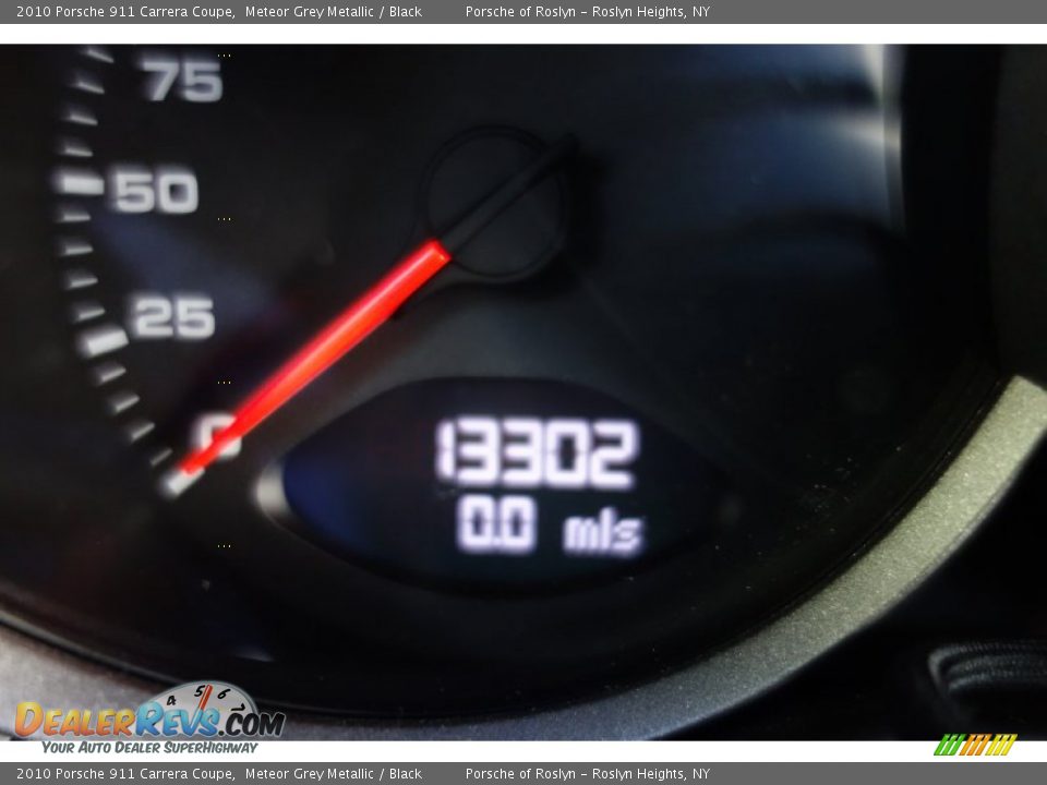 2010 Porsche 911 Carrera Coupe Meteor Grey Metallic / Black Photo #17