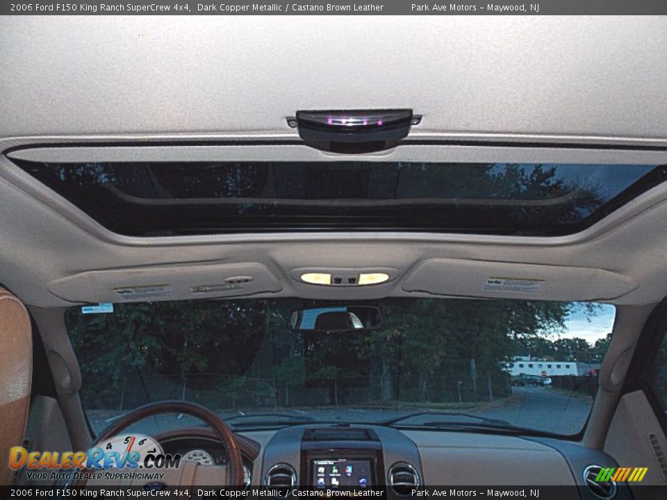 2006 Ford F150 King Ranch SuperCrew 4x4 Dark Copper Metallic / Castano Brown Leather Photo #14