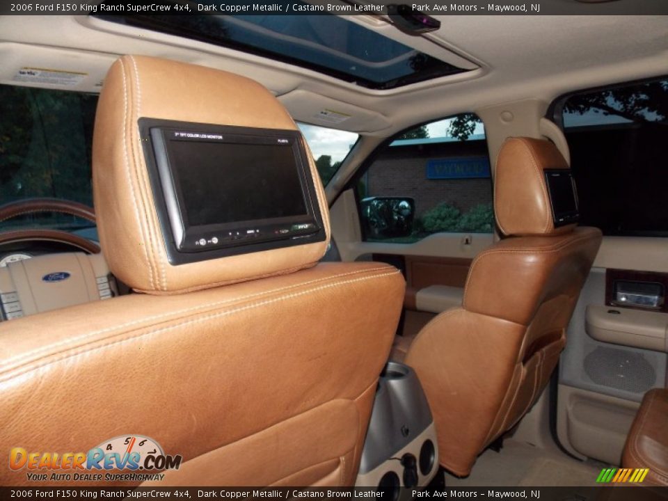 2006 Ford F150 King Ranch SuperCrew 4x4 Dark Copper Metallic / Castano Brown Leather Photo #18