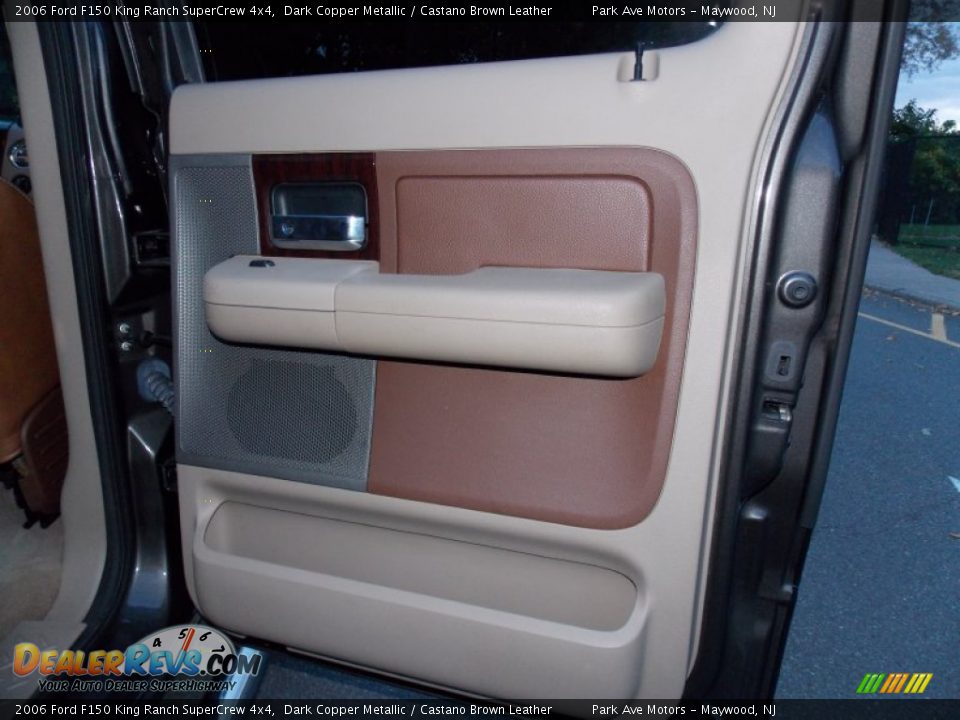 2006 Ford F150 King Ranch SuperCrew 4x4 Dark Copper Metallic / Castano Brown Leather Photo #23