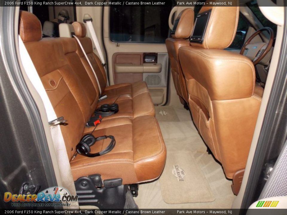 Rear Seat of 2006 Ford F150 King Ranch SuperCrew 4x4 Photo #25