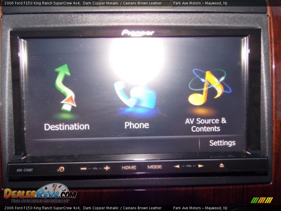 2006 Ford F150 King Ranch SuperCrew 4x4 Dark Copper Metallic / Castano Brown Leather Photo #32