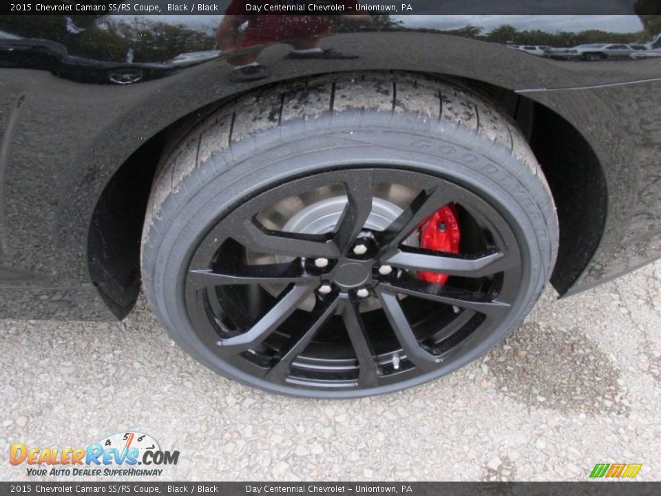 2015 Chevrolet Camaro SS/RS Coupe Black / Black Photo #3