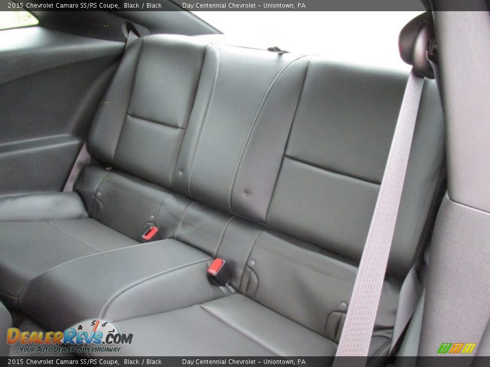 Rear Seat of 2015 Chevrolet Camaro SS/RS Coupe Photo #14