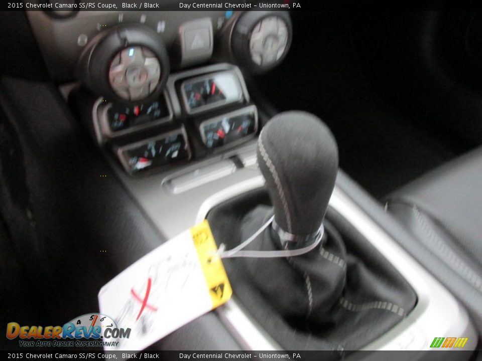 2015 Chevrolet Camaro SS/RS Coupe Black / Black Photo #16