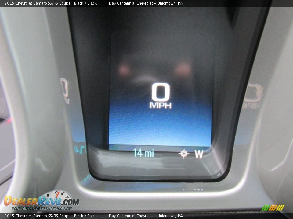 2015 Chevrolet Camaro SS/RS Coupe Black / Black Photo #20