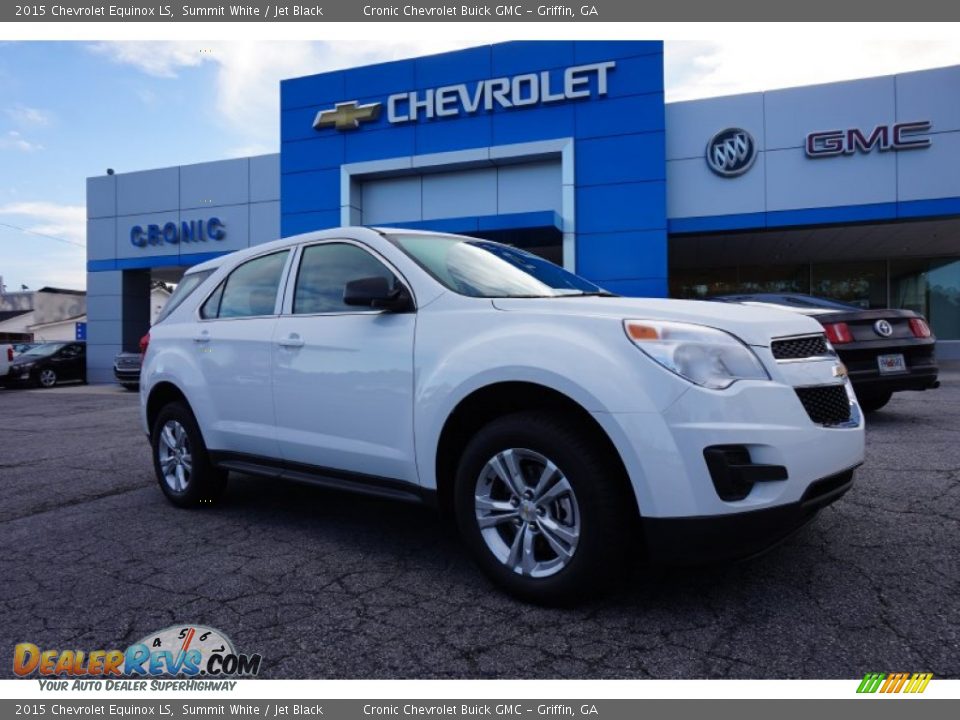 2015 Chevrolet Equinox LS Summit White / Jet Black Photo #1