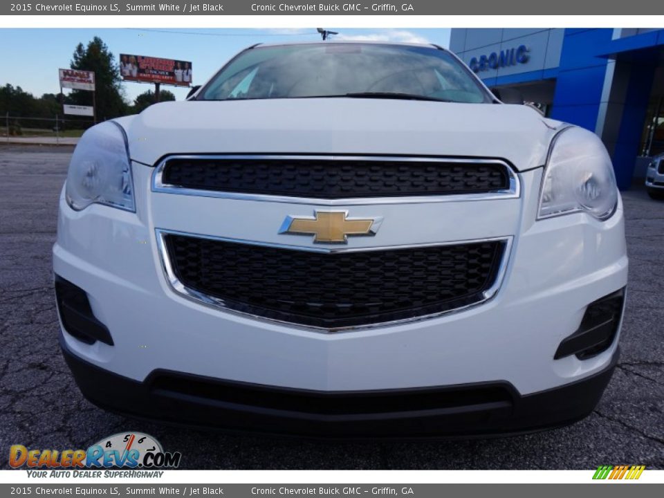 2015 Chevrolet Equinox LS Summit White / Jet Black Photo #2