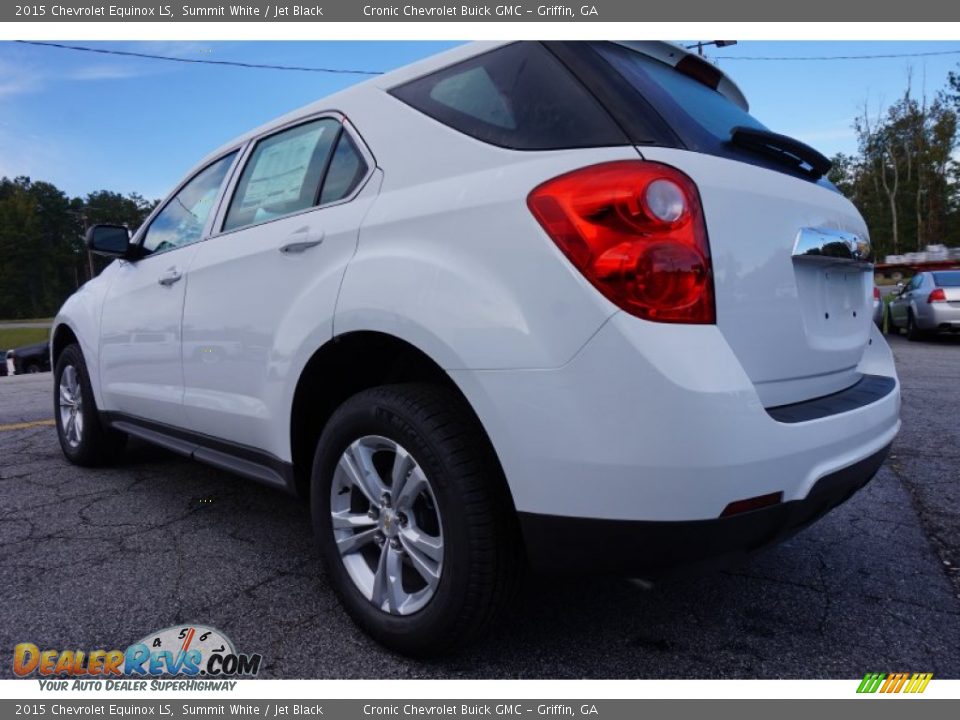2015 Chevrolet Equinox LS Summit White / Jet Black Photo #4