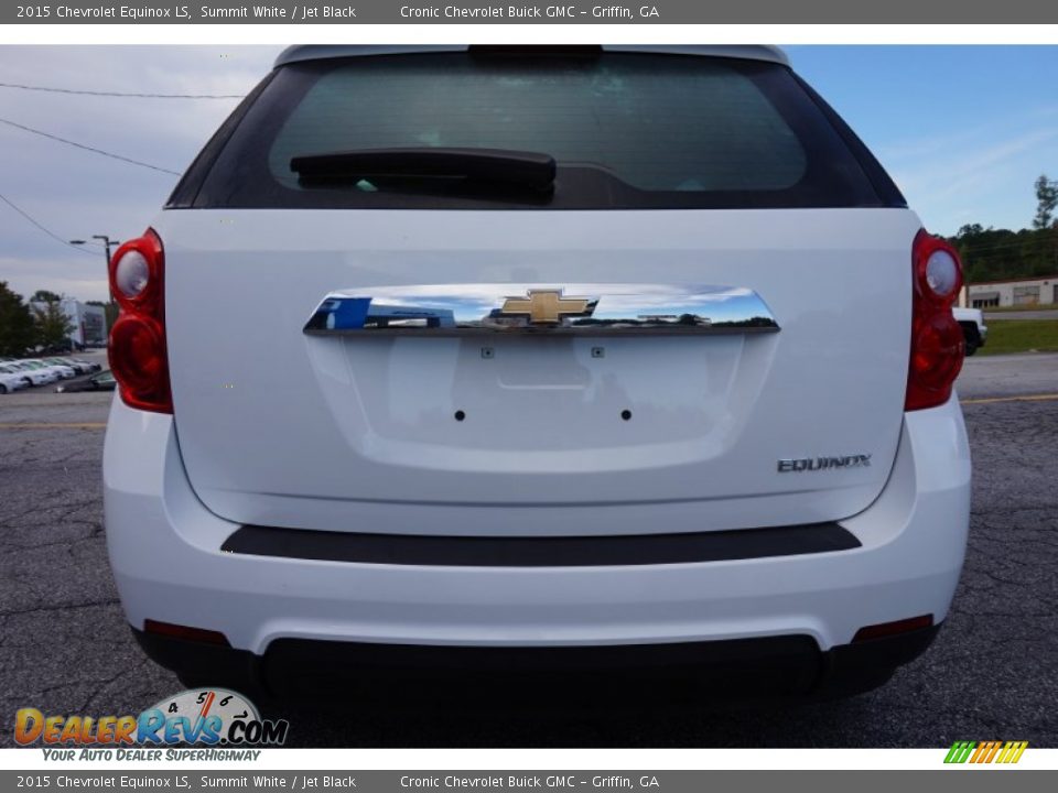 2015 Chevrolet Equinox LS Summit White / Jet Black Photo #5