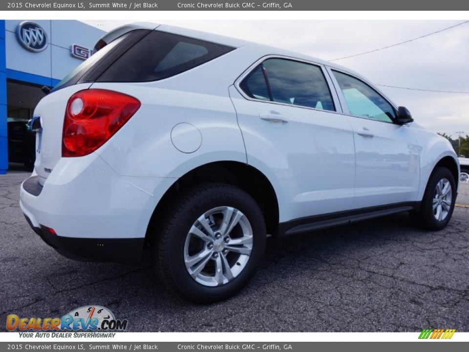 2015 Chevrolet Equinox LS Summit White / Jet Black Photo #6