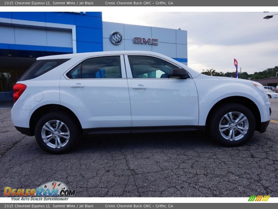 2015 Chevrolet Equinox LS Summit White / Jet Black Photo #7