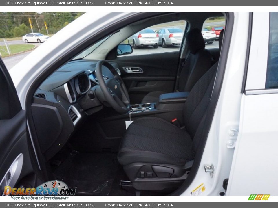 2015 Chevrolet Equinox LS Summit White / Jet Black Photo #8