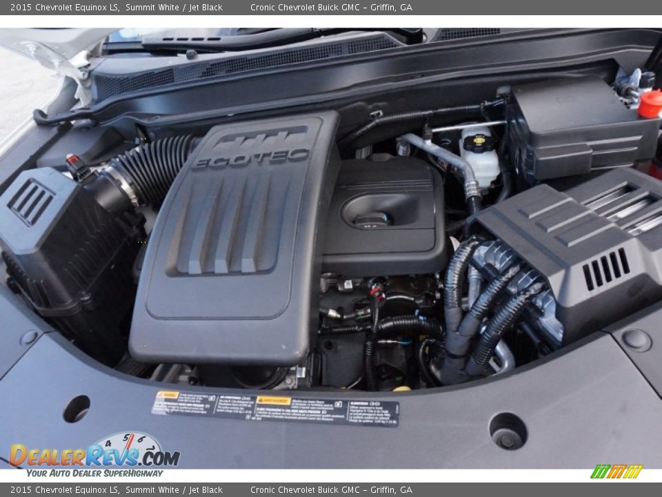 2015 Chevrolet Equinox LS Summit White / Jet Black Photo #11
