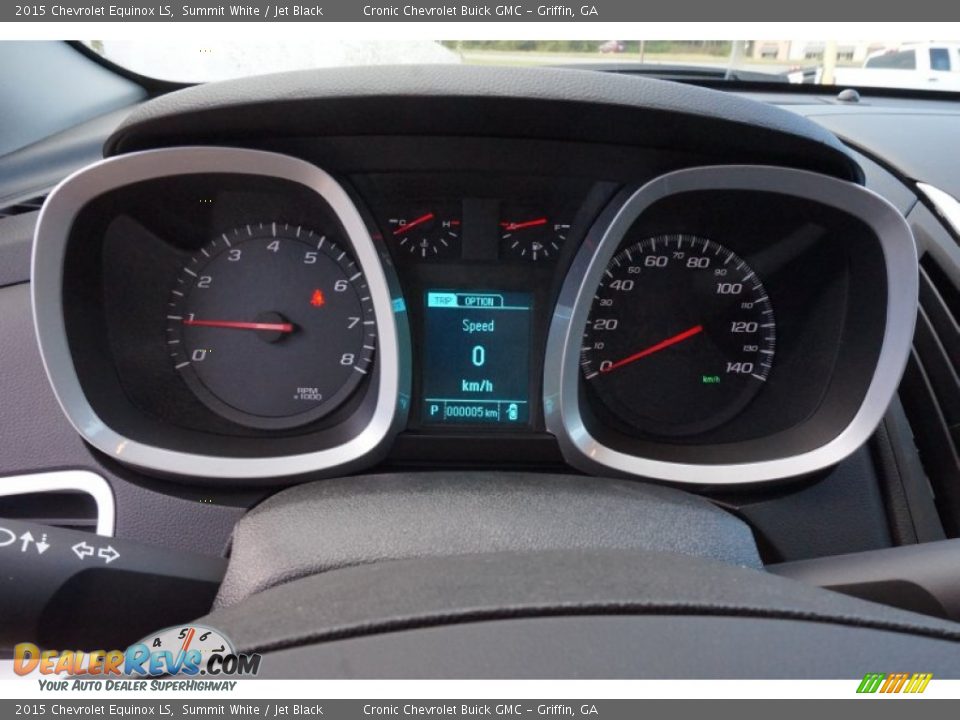 2015 Chevrolet Equinox LS Summit White / Jet Black Photo #12