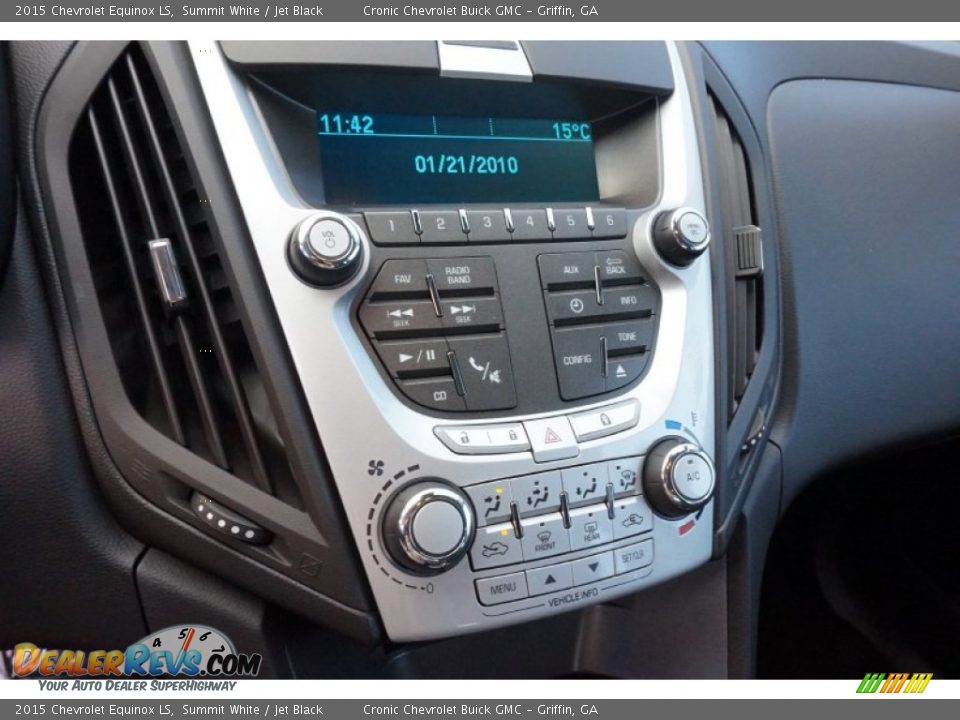 2015 Chevrolet Equinox LS Summit White / Jet Black Photo #13