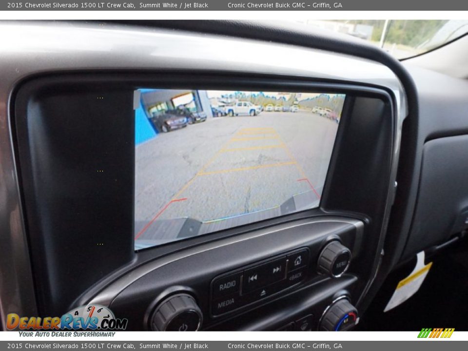 2015 Chevrolet Silverado 1500 LT Crew Cab Summit White / Jet Black Photo #15