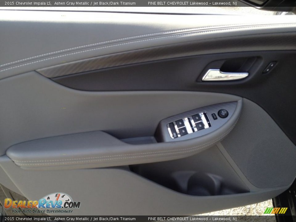 2015 Chevrolet Impala LS Ashen Gray Metallic / Jet Black/Dark Titanium Photo #8