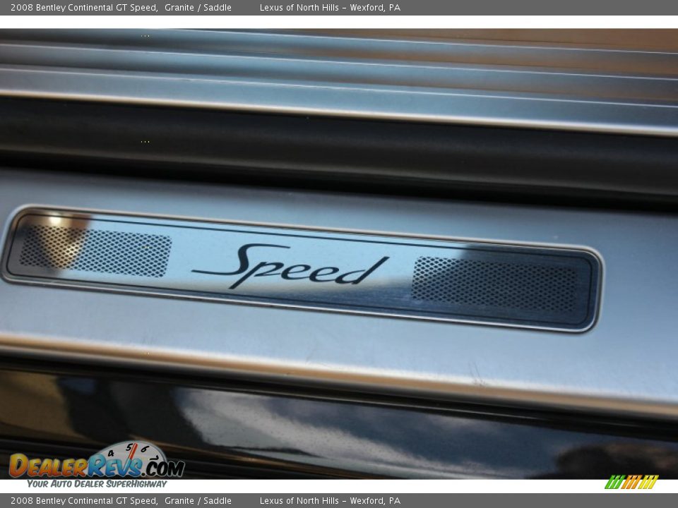 2008 Bentley Continental GT Speed Granite / Saddle Photo #4