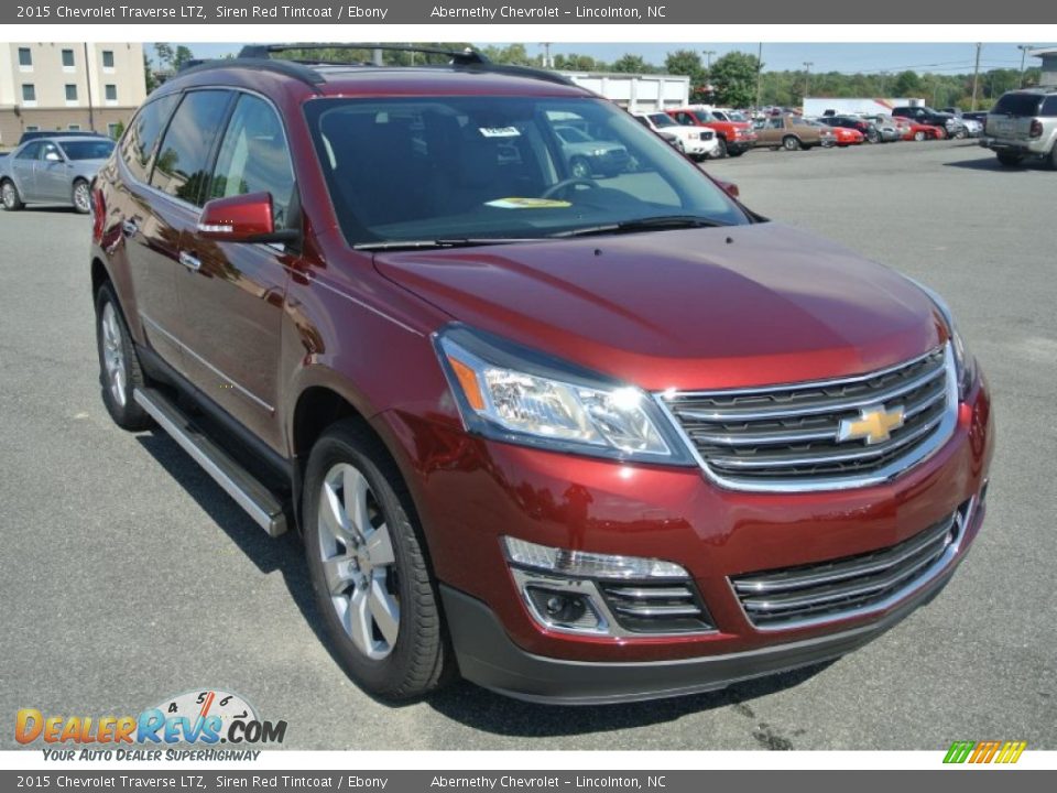 2015 Chevrolet Traverse LTZ Siren Red Tintcoat / Ebony Photo #1