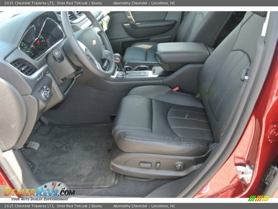 2015 Chevrolet Traverse LTZ Siren Red Tintcoat / Ebony Photo #8