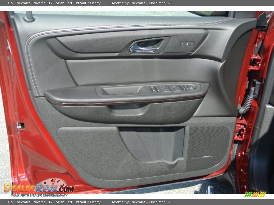 2015 Chevrolet Traverse LTZ Siren Red Tintcoat / Ebony Photo #9