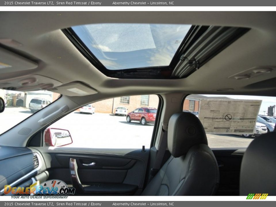 2015 Chevrolet Traverse LTZ Siren Red Tintcoat / Ebony Photo #10