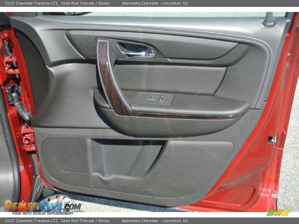 2015 Chevrolet Traverse LTZ Siren Red Tintcoat / Ebony Photo #23