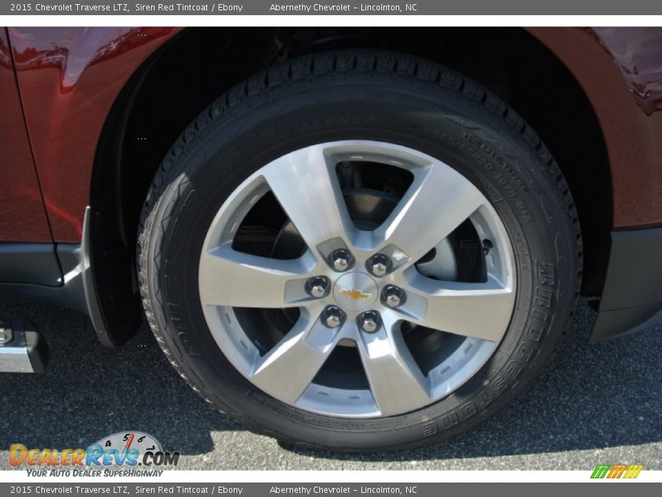2015 Chevrolet Traverse LTZ Siren Red Tintcoat / Ebony Photo #24