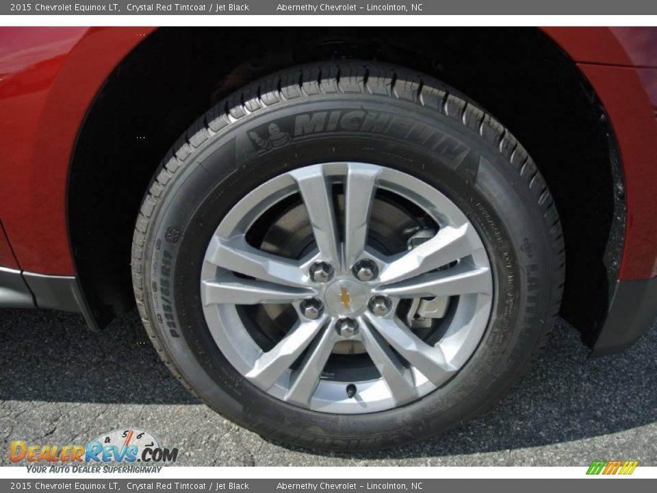 2015 Chevrolet Equinox LT Crystal Red Tintcoat / Jet Black Photo #21