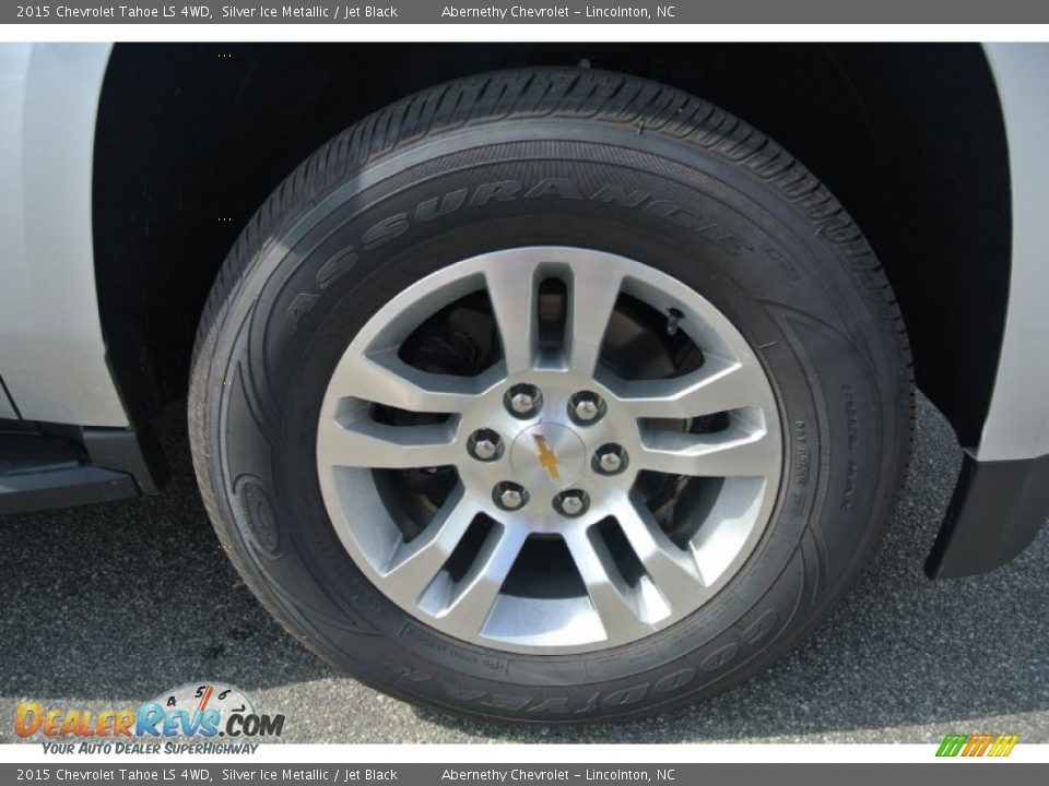 2015 Chevrolet Tahoe LS 4WD Silver Ice Metallic / Jet Black Photo #20