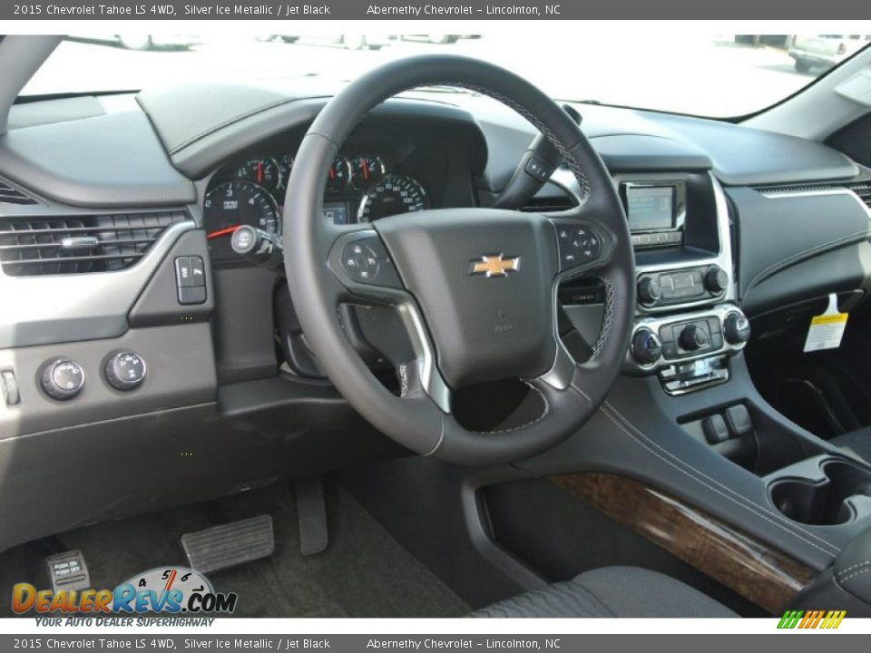 2015 Chevrolet Tahoe LS 4WD Silver Ice Metallic / Jet Black Photo #22