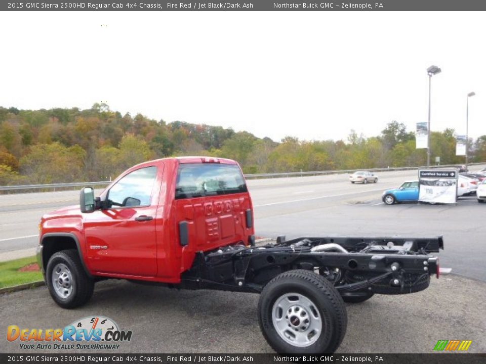 Fire Red 2015 GMC Sierra 2500HD Regular Cab 4x4 Chassis Photo #8