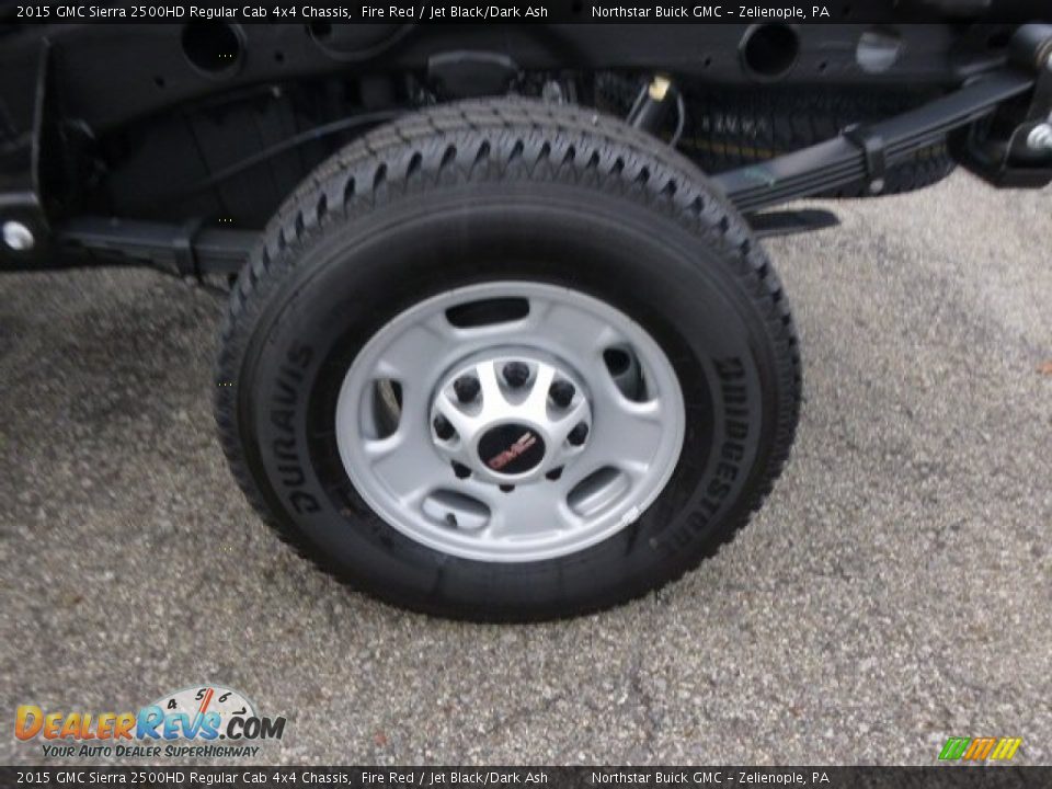 2015 GMC Sierra 2500HD Regular Cab 4x4 Chassis Wheel Photo #9