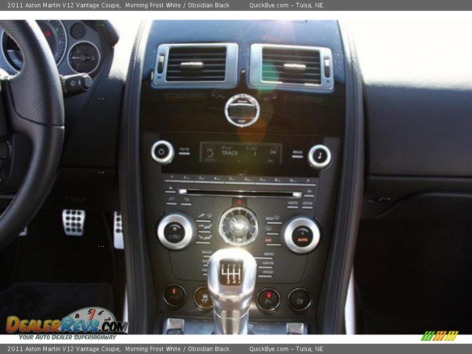 Controls of 2011 Aston Martin V12 Vantage Coupe Photo #12