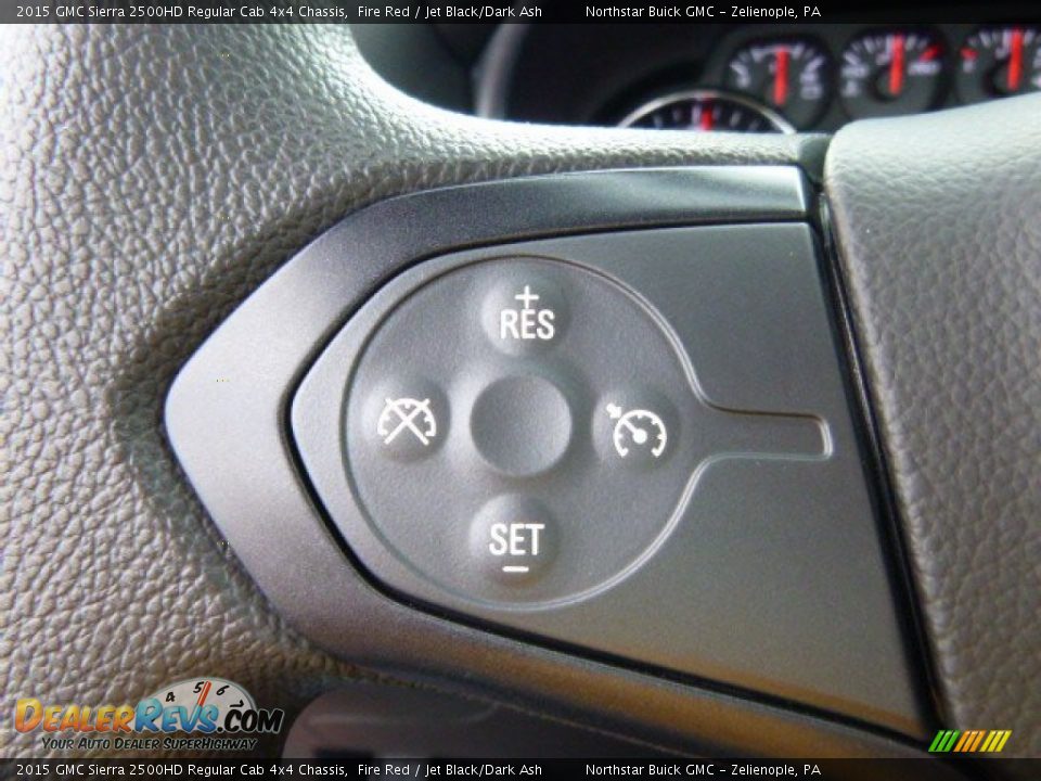 Controls of 2015 GMC Sierra 2500HD Regular Cab 4x4 Chassis Photo #17