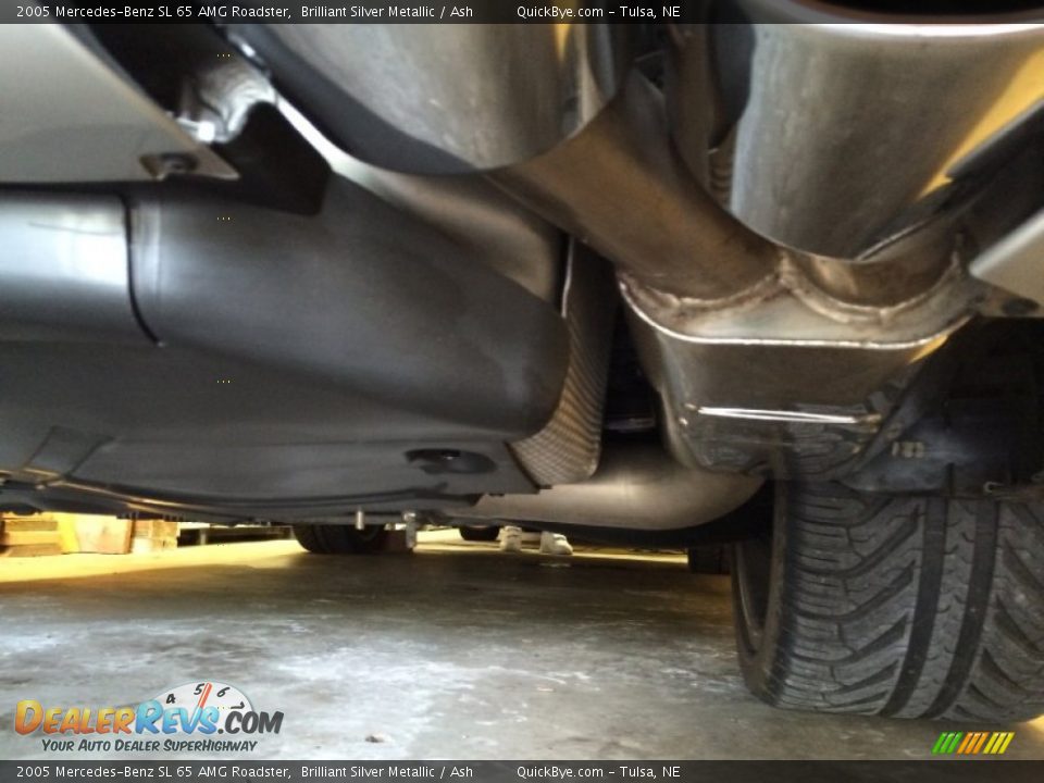 Undercarriage of 2005 Mercedes-Benz SL 65 AMG Roadster Photo #15