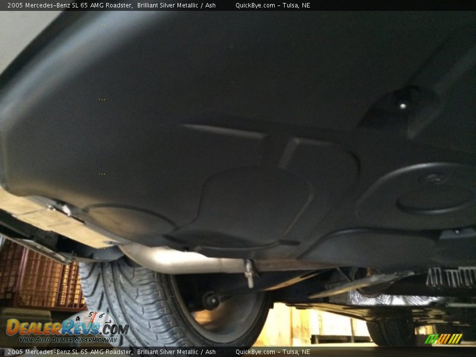 Undercarriage of 2005 Mercedes-Benz SL 65 AMG Roadster Photo #16
