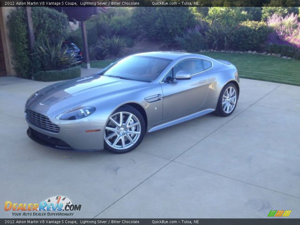 Front 3/4 View of 2012 Aston Martin V8 Vantage S Coupe Photo #1